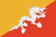 Bután Bandera nacional